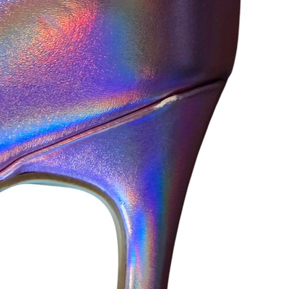 Steve Madden the Sarina Iridescent Point Toe Boots Size 6.5 M - Picture 7 of 7